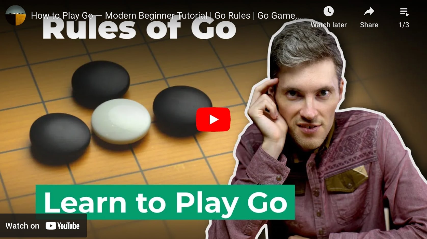 How To Play Go - Tutorial [GoMagic] | Custom Goban Blog